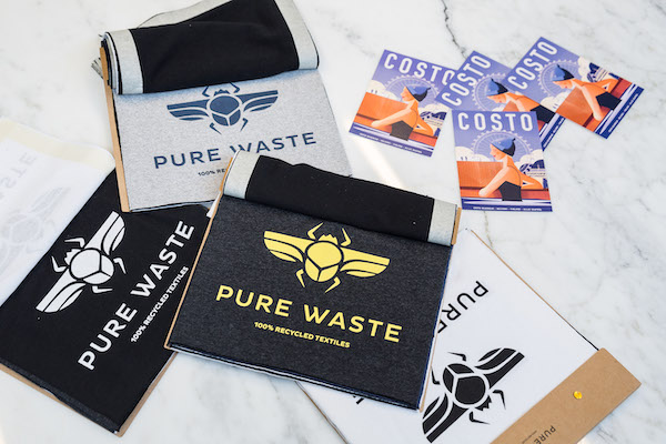 Pure Waste textile examples